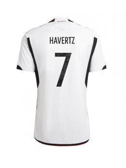 Moški Nogometna dresi replika Nemčija Kai Havertz #7 Domači SP 2022 Kratek rokav